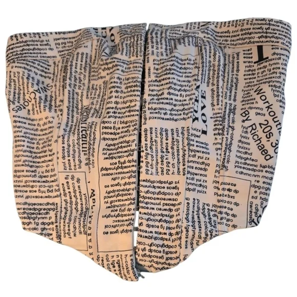 Windsor Black and White Strapless Top - Picture 2 of 4